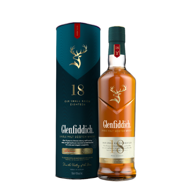 Foto de GLENFIDDICH 18YO ANCIENT RSV TUBO  1 LT.