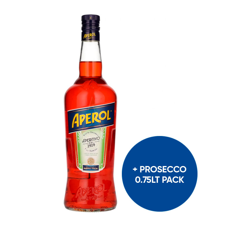 Foto de APEROL 1LT + PROSECCO 0.75LT PACK