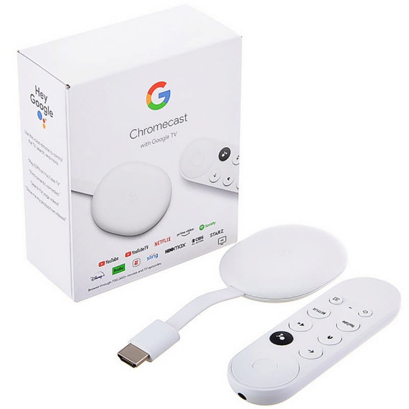 Foto de GOOGLE CHROMECAST 4 C/GOOGLE TV SNOW