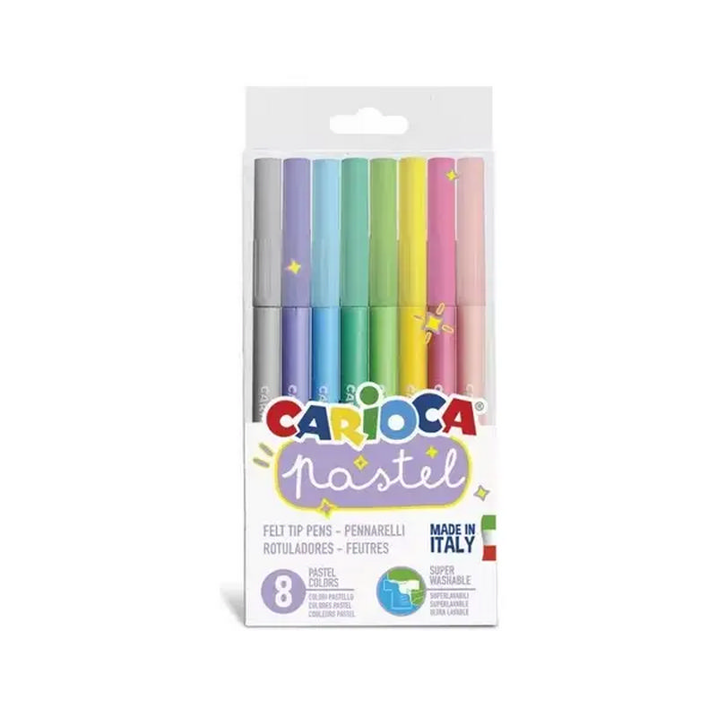 Foto de CARIO MARCADORES PASTEL PLASTIC 6PCS  43033